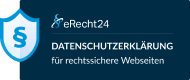 Datenschutzerklärung von eRecht24